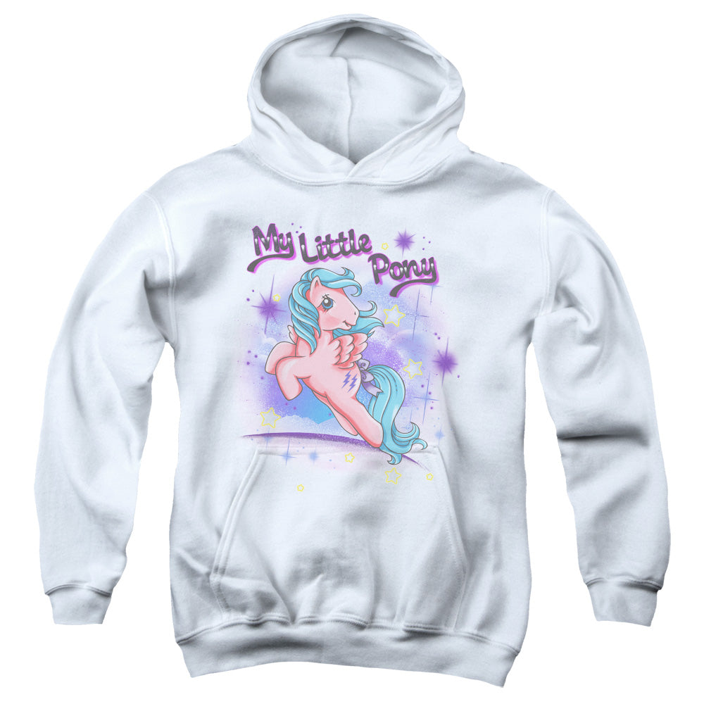 My Little Pony Retro Firefly Kids Youth Hoodie White