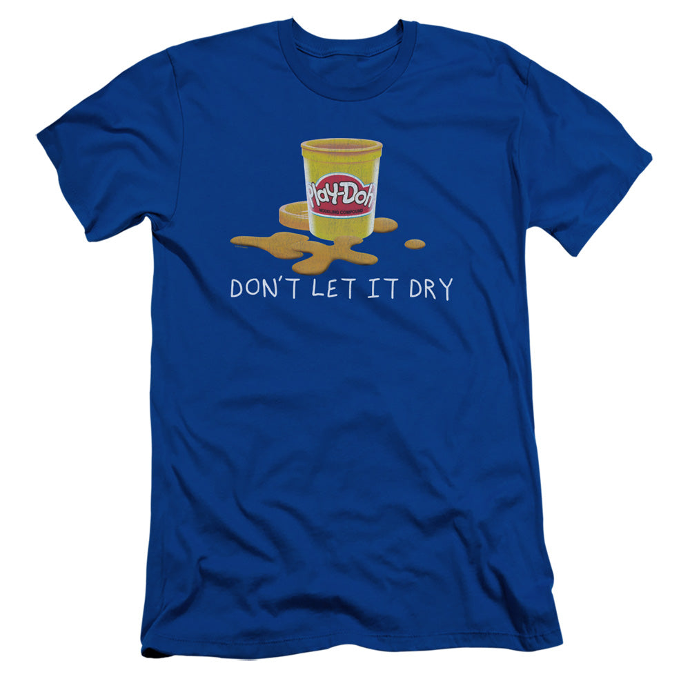 Play Doh Dry Out Slim Fit Mens T Shirt Royal Blue