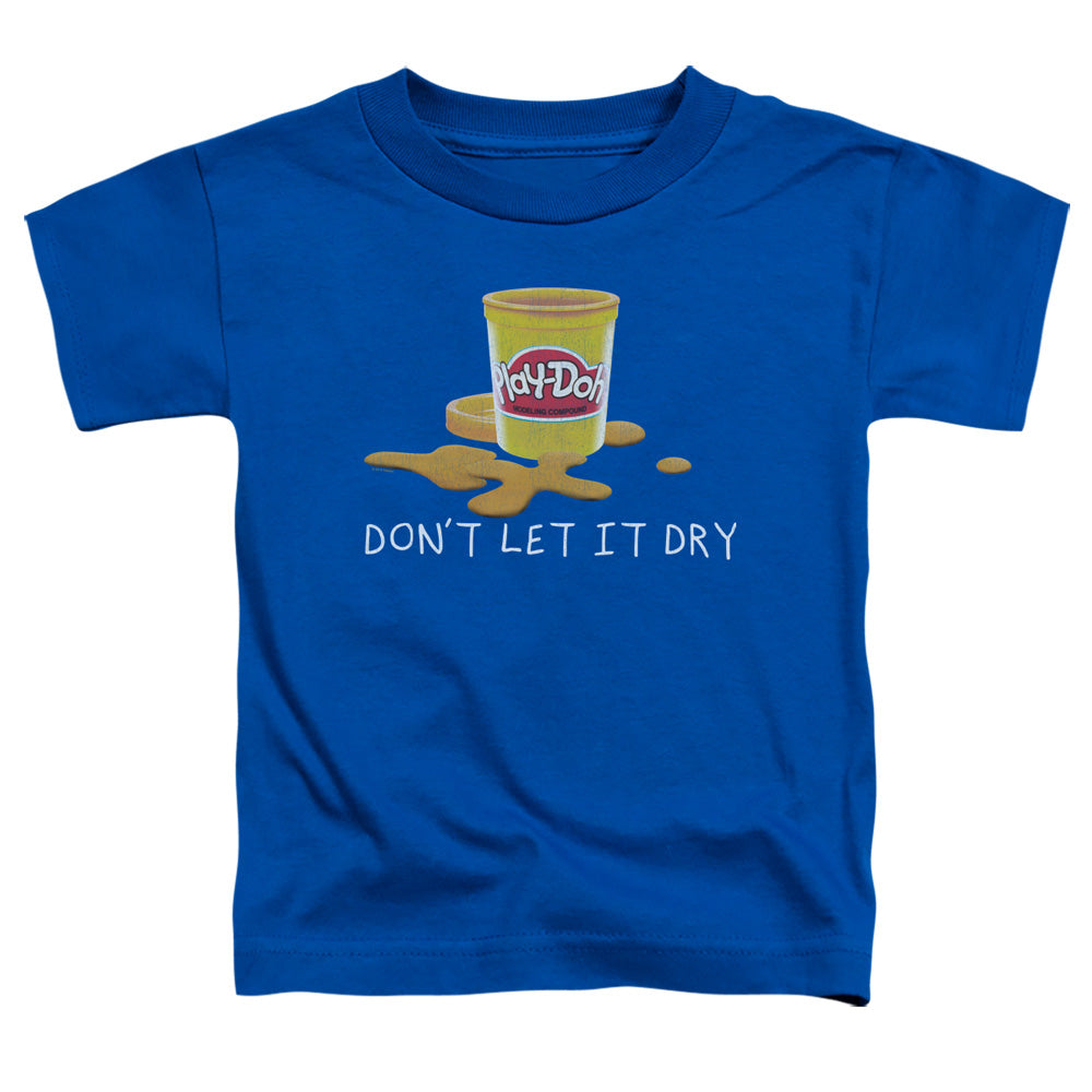 Play Doh Dry Out Toddler Kids Youth T Shirt Royal Blue