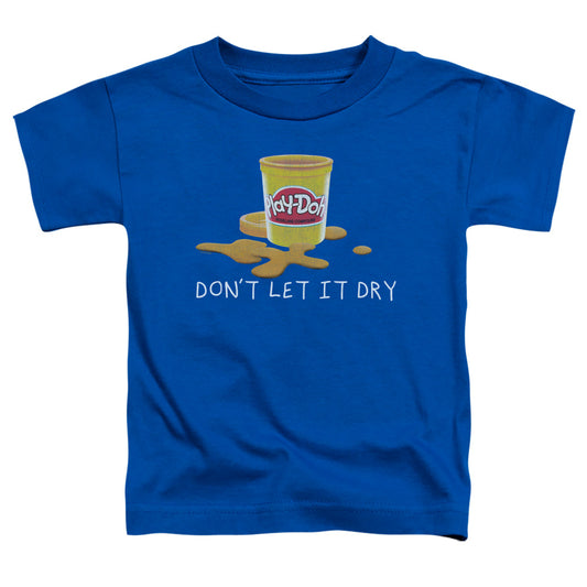 Play Doh Dry Out Toddler Kids Youth T Shirt Royal Blue