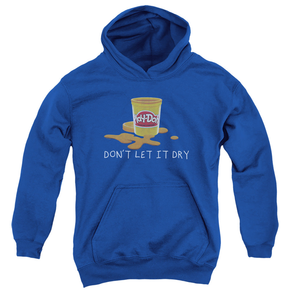 Play Doh Dry Out Kids Youth Hoodie Royal Blue