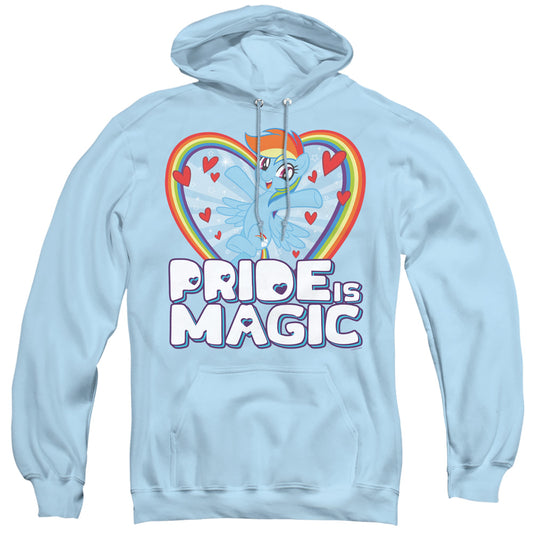 My Little Pony Tv Pride is Magic Mens Hoodie Light Blue