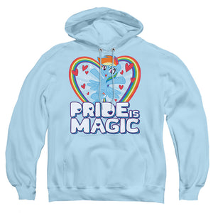 My Little Pony Tv Pride Is Magic Mens Hoodie Light Blue