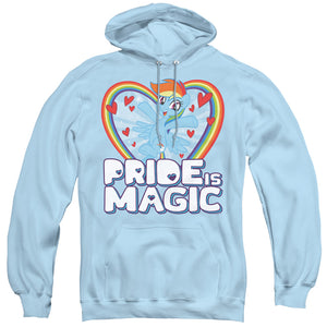 My Little Pony Tv Pride is Magic Mens Hoodie Light Blue
