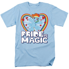 Load image into Gallery viewer, My Little Pony Tv Pride Is Magic Mens T Shirt Light Blue