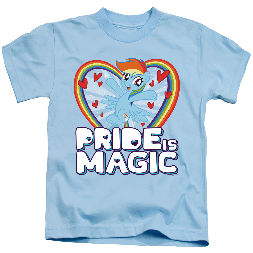 My Little Pony Tv Pride is Magic Juvenile Kids Youth T Shirt Light Blue