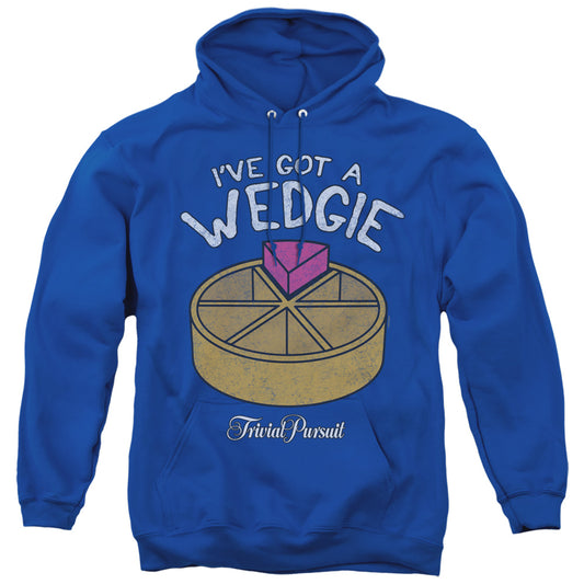 Trivial Pursuit Wedgie Mens Hoodie Royal Blue