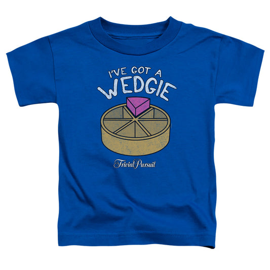 Trivial Pursuit Wedgie Toddler Kids Youth T Shirt Royal Blue