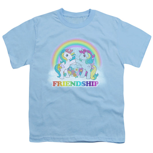 My Little Pony Retro Friendship Kids Youth T Shirt Light Blue