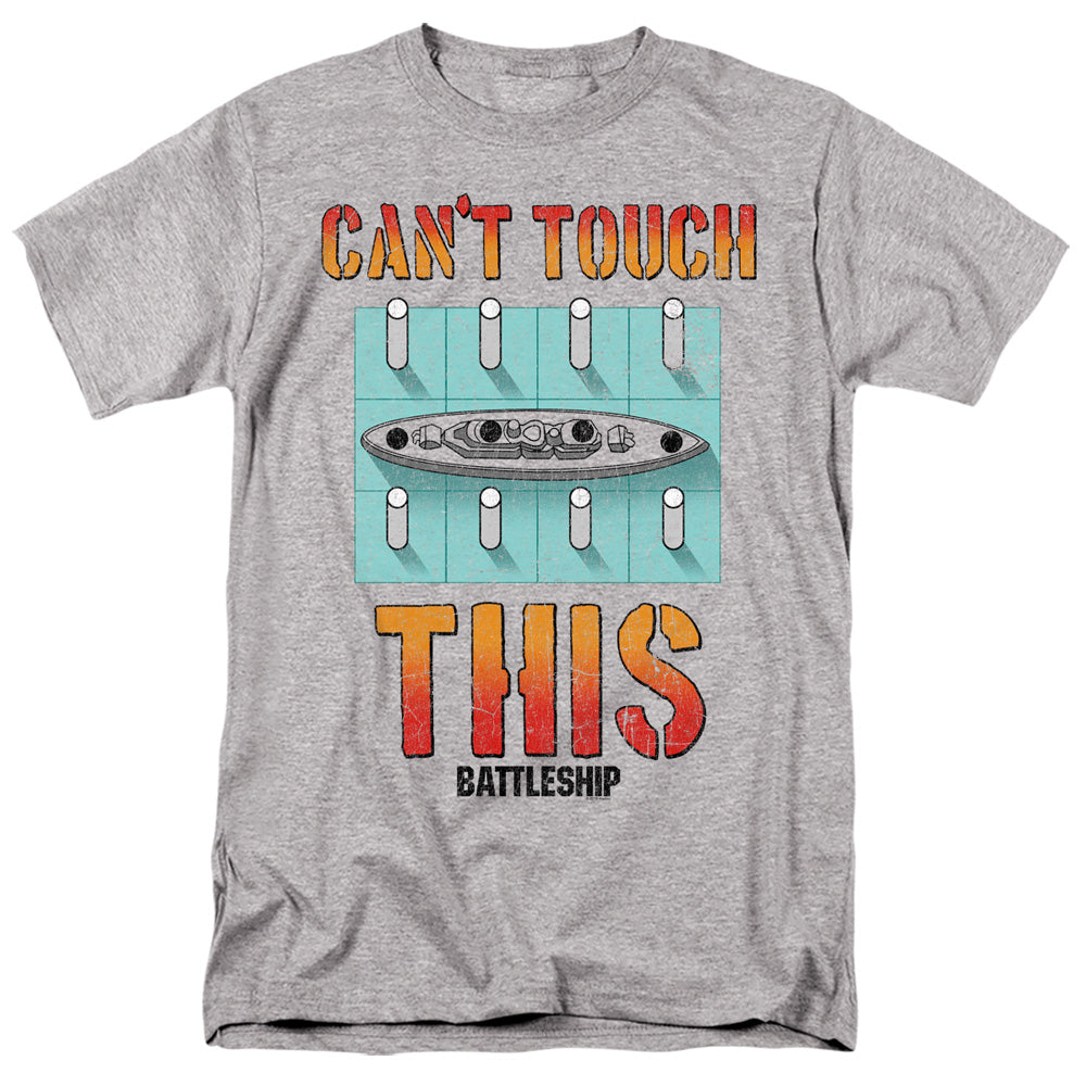 Battleship Cant Touch This Mens T Shirt Athletic Heather