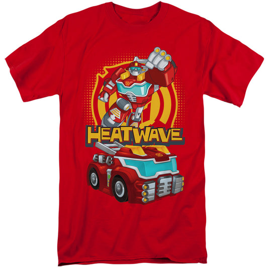 Transformers Heatwave Mens Tall T Shirt Red