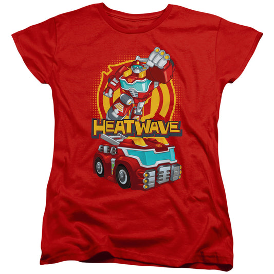 Transformers Heatwave Womens T Shirt Red