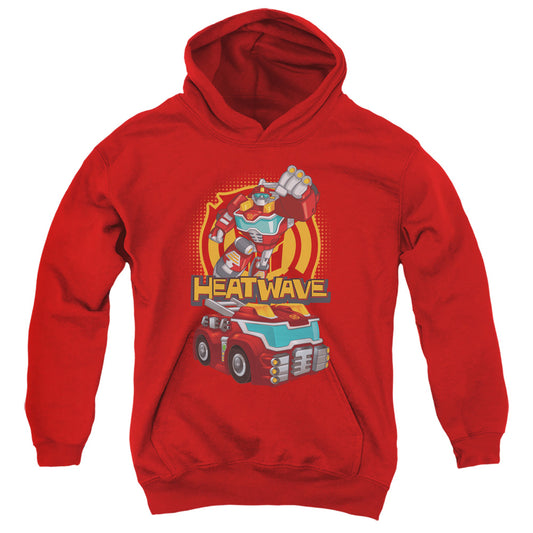 Transformers Heatwave Kids Youth Hoodie Red