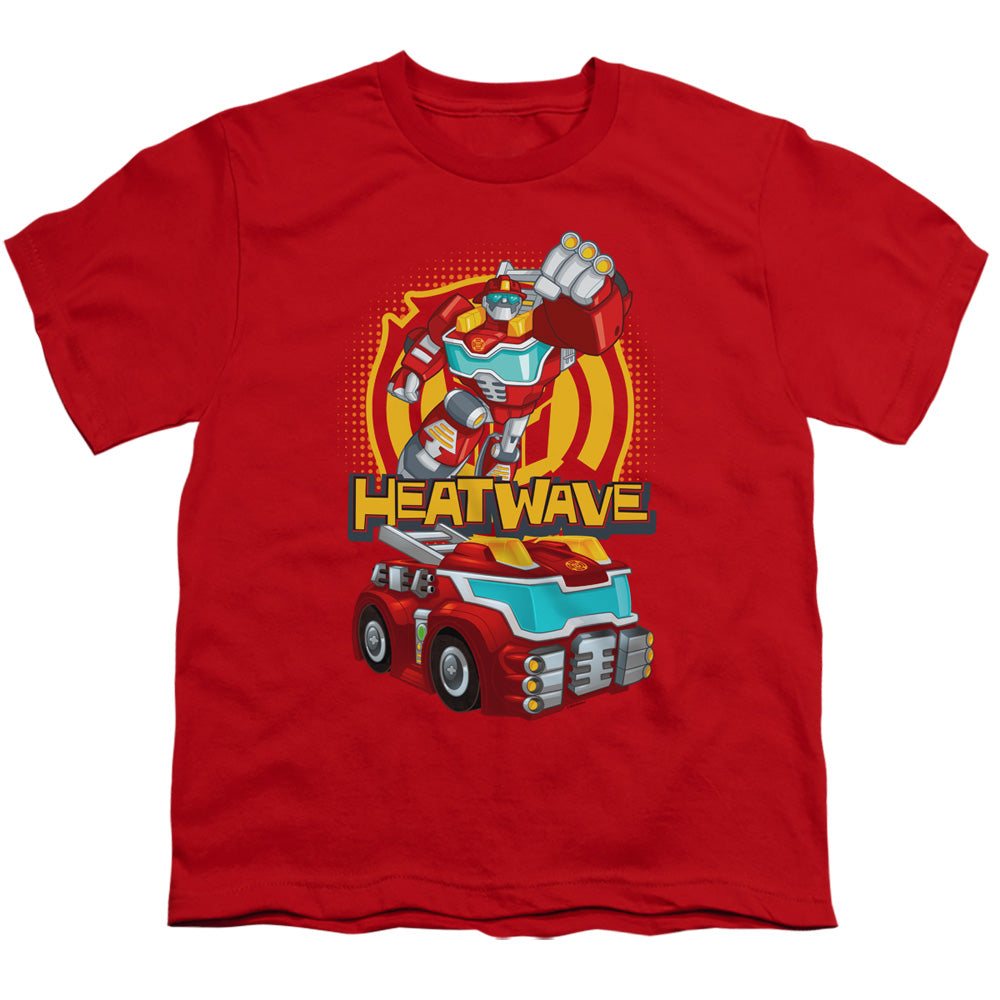 Transformers Heatwave Kids Youth T Shirt Red