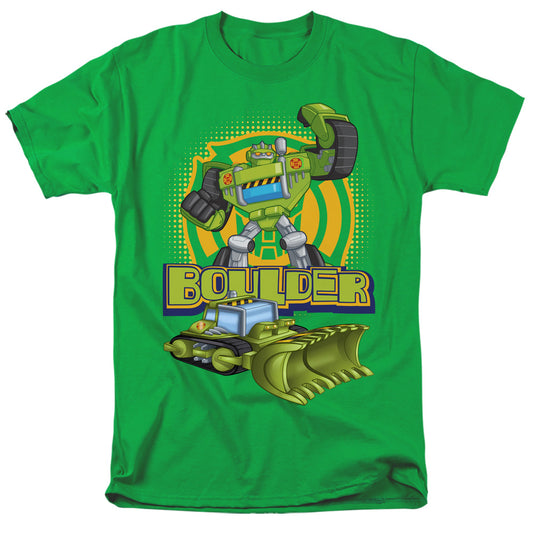 Transformers Boulder Mens T Shirt Kelly Green