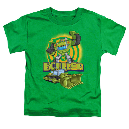 Transformers Boulder Toddler Kids Youth T Shirt Kelly Green