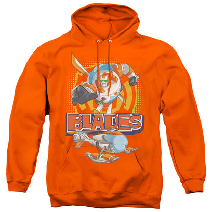 Transformers Blades Mens Hoodie Orange