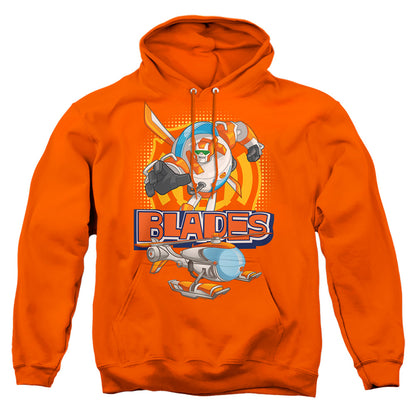 Transformers Blades Mens Hoodie Orange