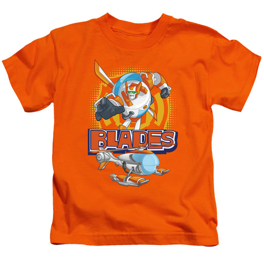 Transformers Blades Juvenile Kids Youth T Shirt Orange