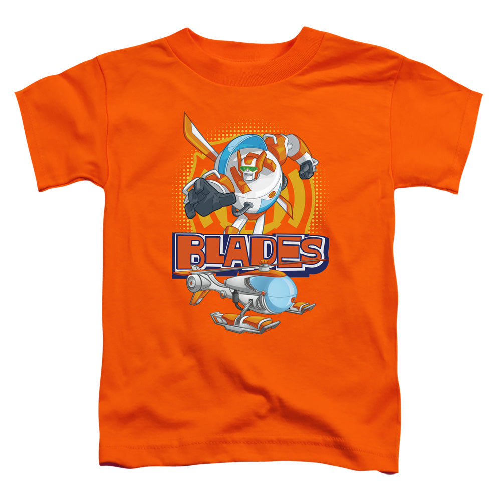 Transformers Blades Toddler Kids Youth T Shirt Orange