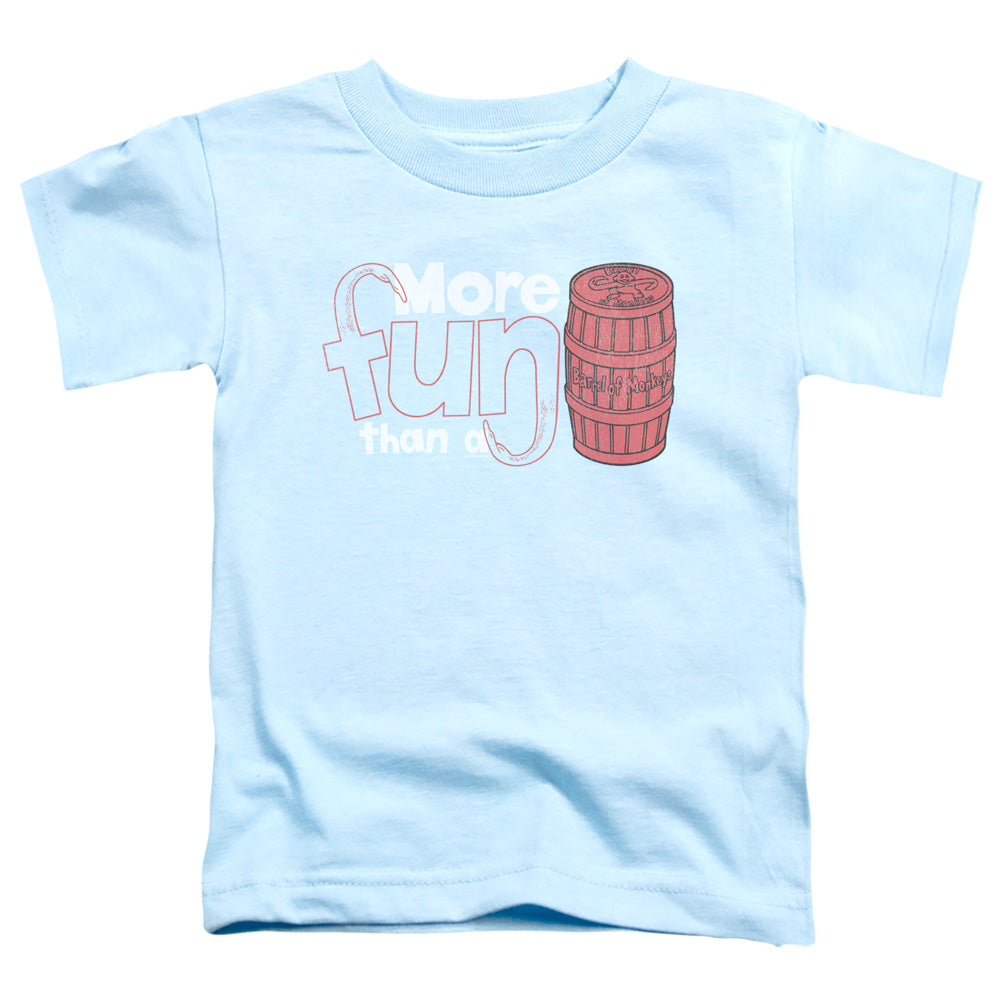 Barrel of Monkeys More Fun Toddler Kids Youth T Shirt Light Blue