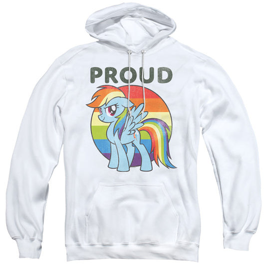 My Little Pony Tv Proud Mens Hoodie White