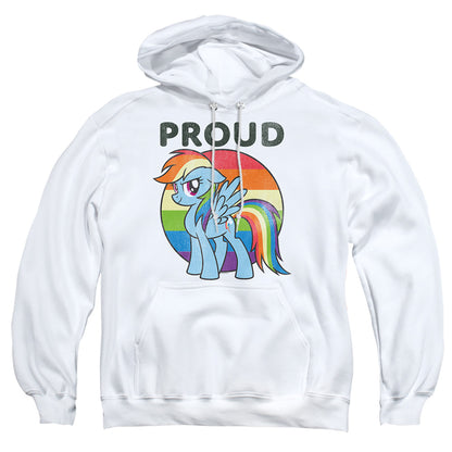 My Little Pony Tv Proud Mens Hoodie White