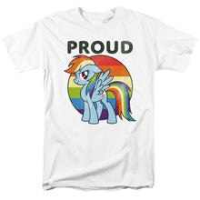 Load image into Gallery viewer, My Little Pony Tv Proud Mens T Shirt White