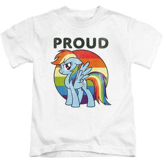 My Little Pony Tv Proud Juvenile Kids Youth T Shirt White