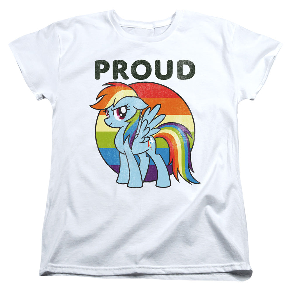 My Little Pony Tv Proud Womens T Shirt White