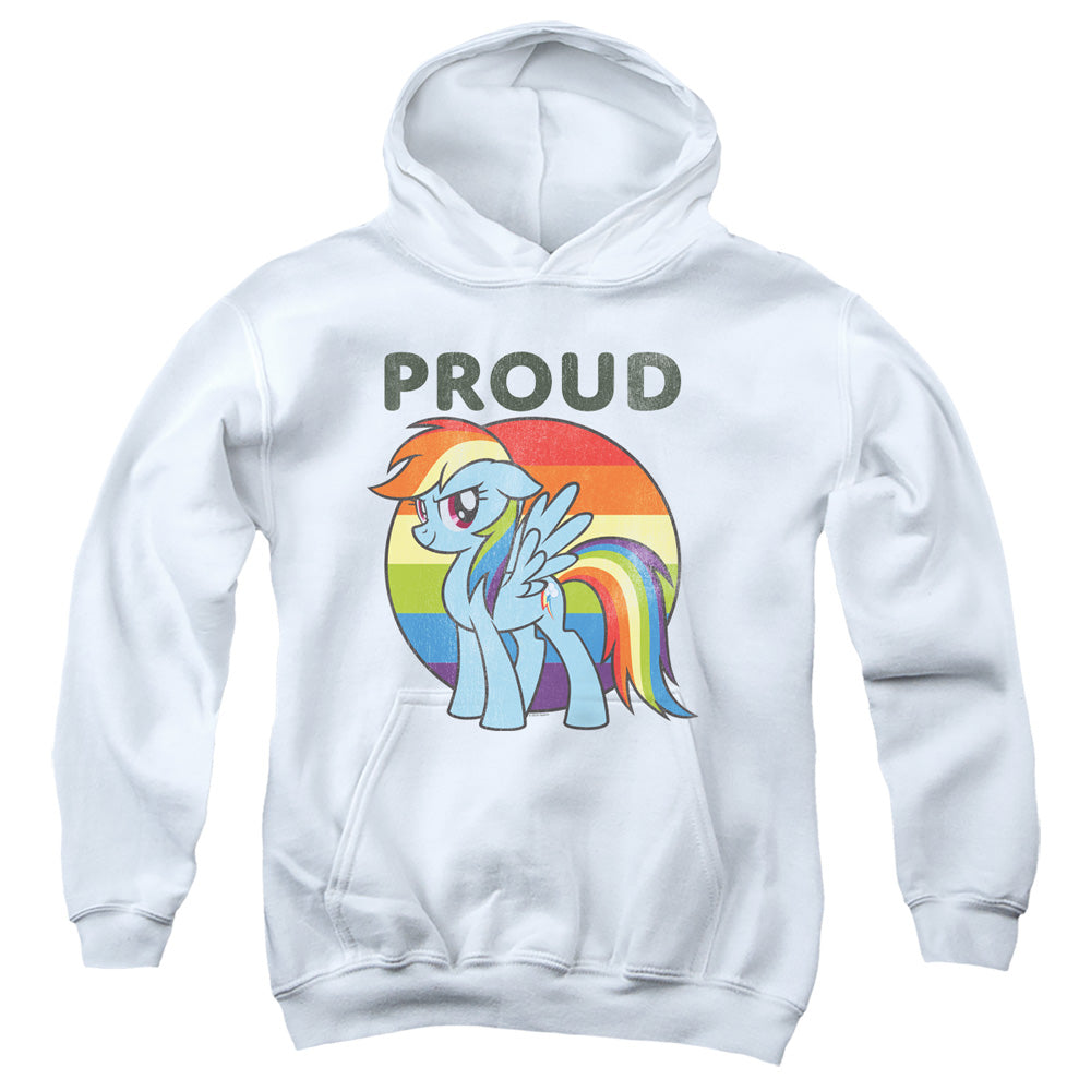 My Little Pony Tv Proud Kids Youth Hoodie White