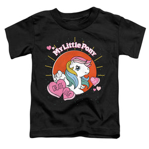 My Little Pony Retro Create Love Toddler Kids Youth T Shirt Black