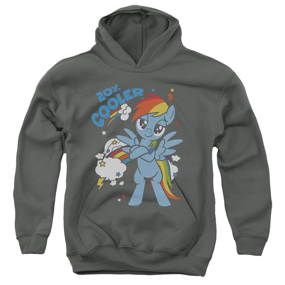 My Little Pony Tv 20 Percent Cooler Kids Youth Hoodie Charcoal