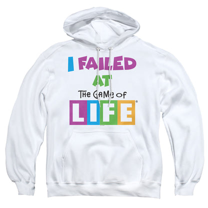 The Game Of Life The Game Mens Hoodie White