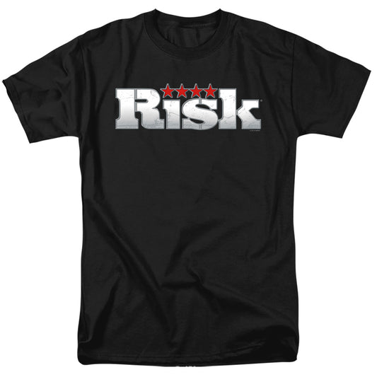 Risk Logo Mens T Shirt Black