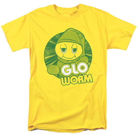 Glo Worm Glo Worm Mens T Shirt Yellow