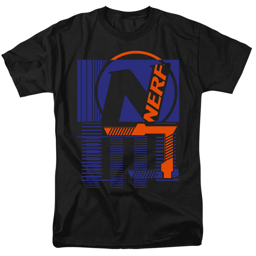 Nerf Grid Mens T Shirt Black