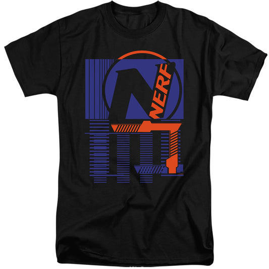 Nerf Grid Mens Tall T Shirt Black