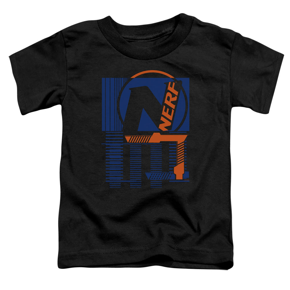 Nerf Grid Toddler Kids Youth T Shirt Black