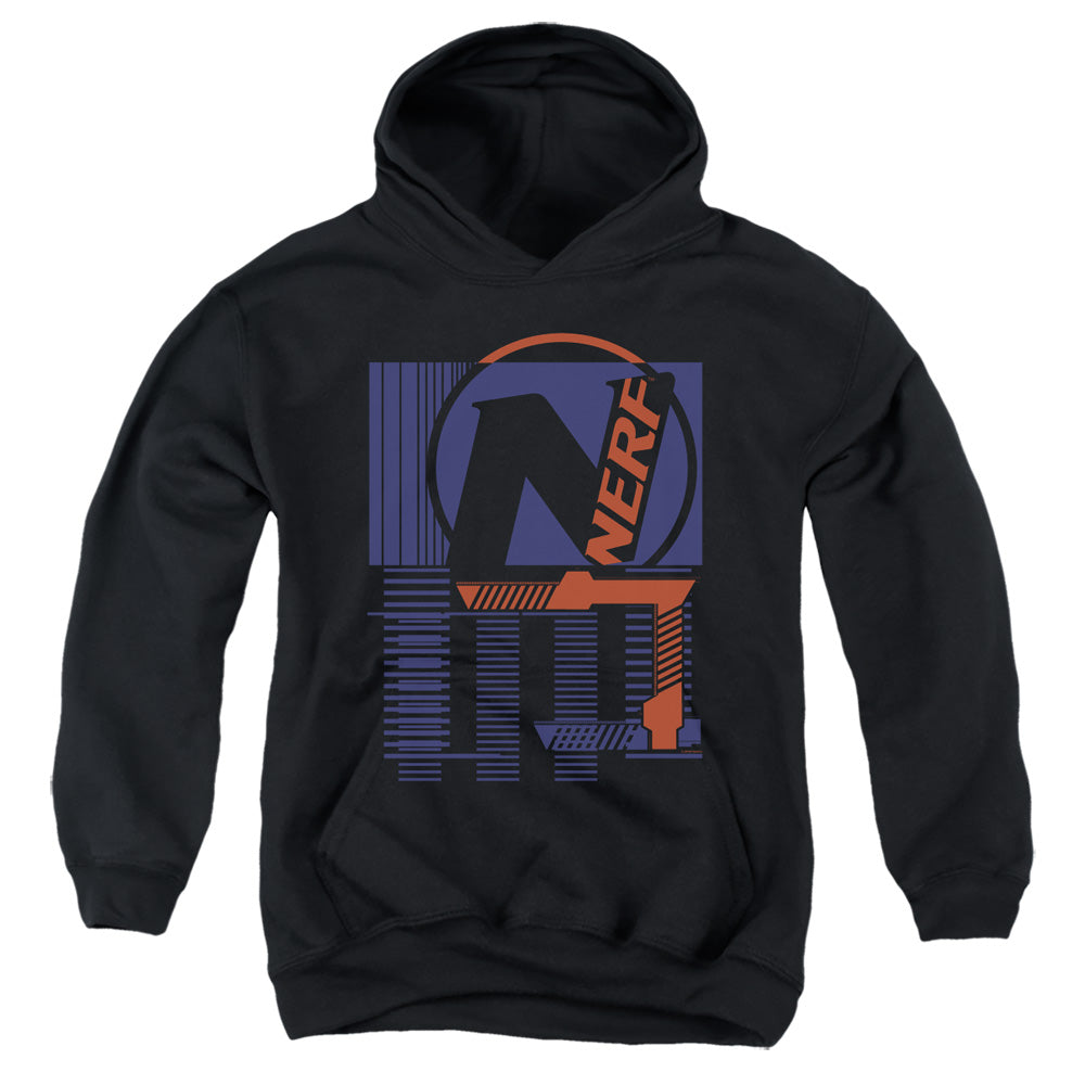 Nerf Grid Kids Youth Hoodie Black