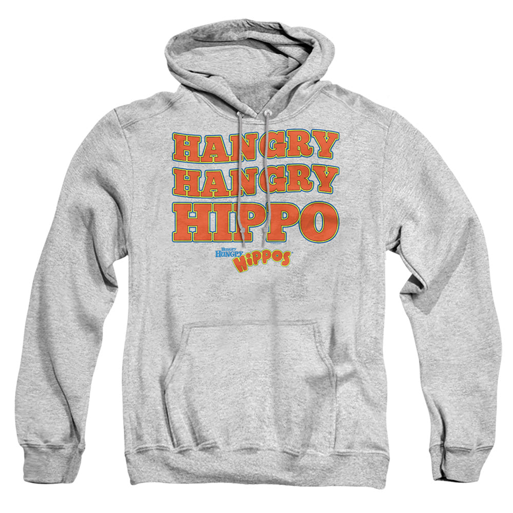 Hungry Hungry Hippos Hangry Mens Hoodie Athletic Heather