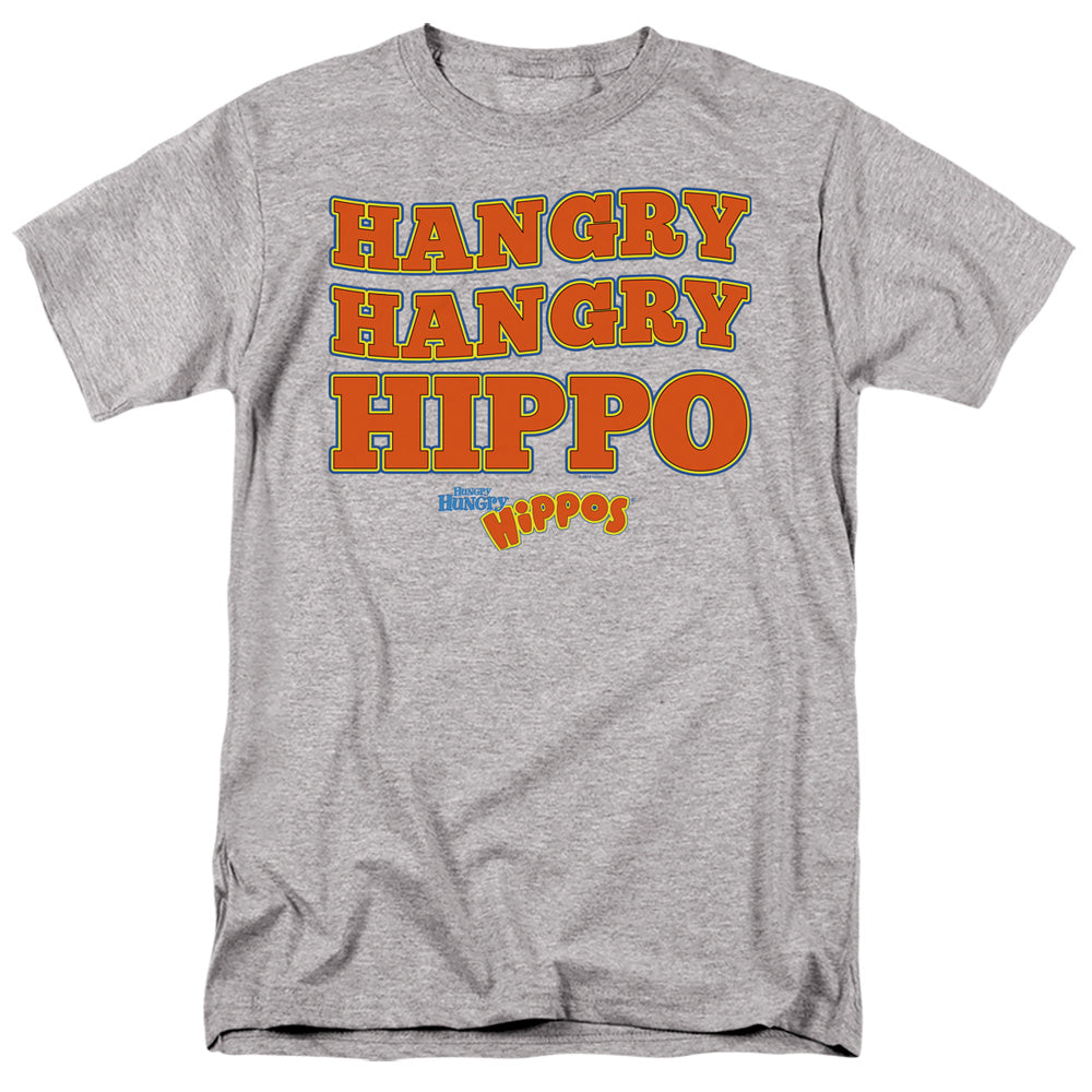 Hungry Hungry Hippos Hangry Mens T Shirt Athletic Heather