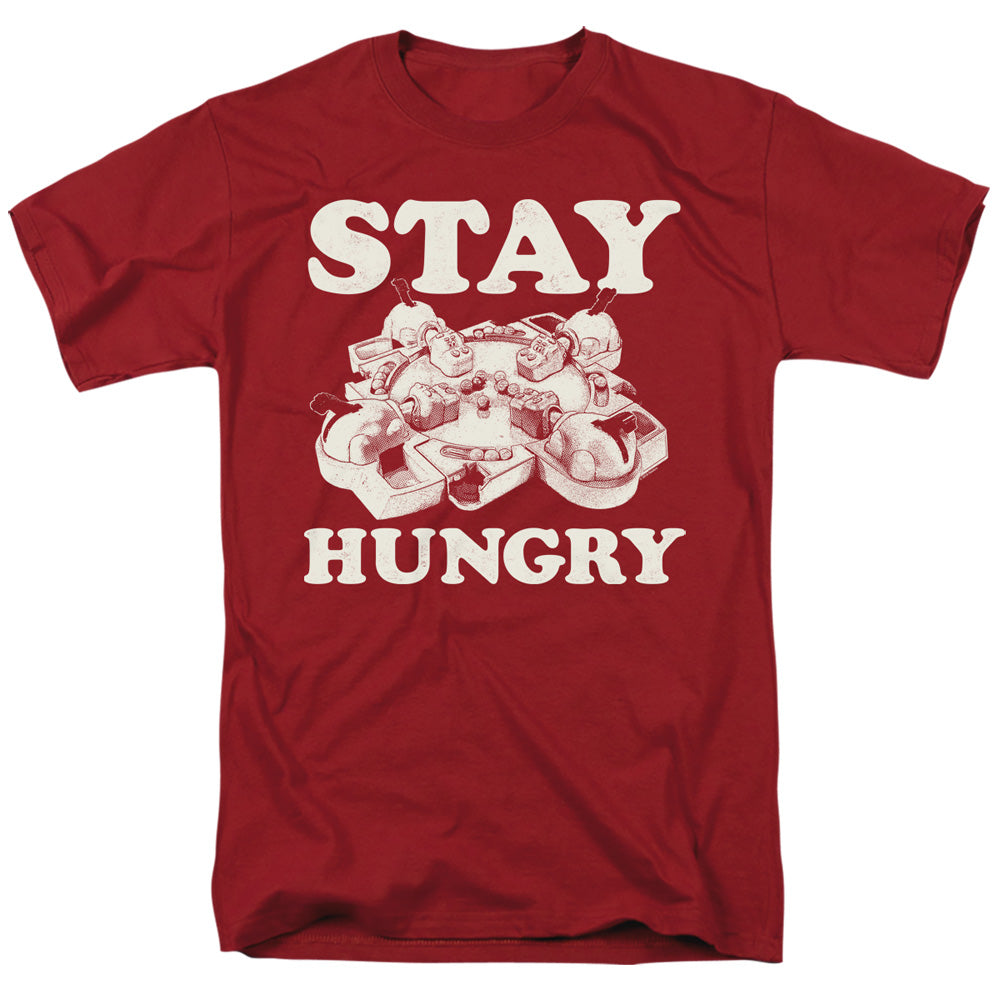 Hungry Hungry Hippos Stay Hungry Mens T Shirt Cardinal