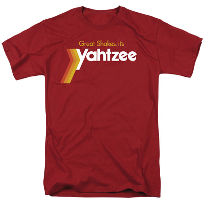 Yahtzee Great Shakes Mens T Shirt Cardinal Officially Licensed