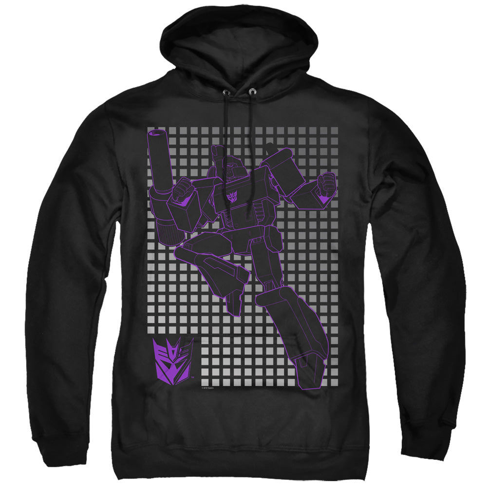 Transformers Megatron Grid Mens Hoodie Black