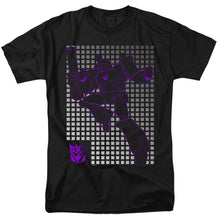 Load image into Gallery viewer, Transformers Megatron Grid Mens T Shirt Black