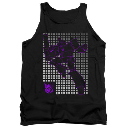 Transformers Megatron Grid Mens Tank Top Shirt Black