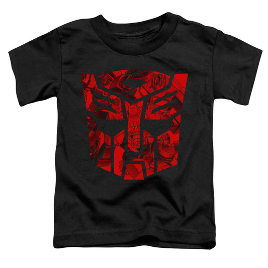 Transformers Tonal Autobot Toddler Kids Youth T Shirt Black