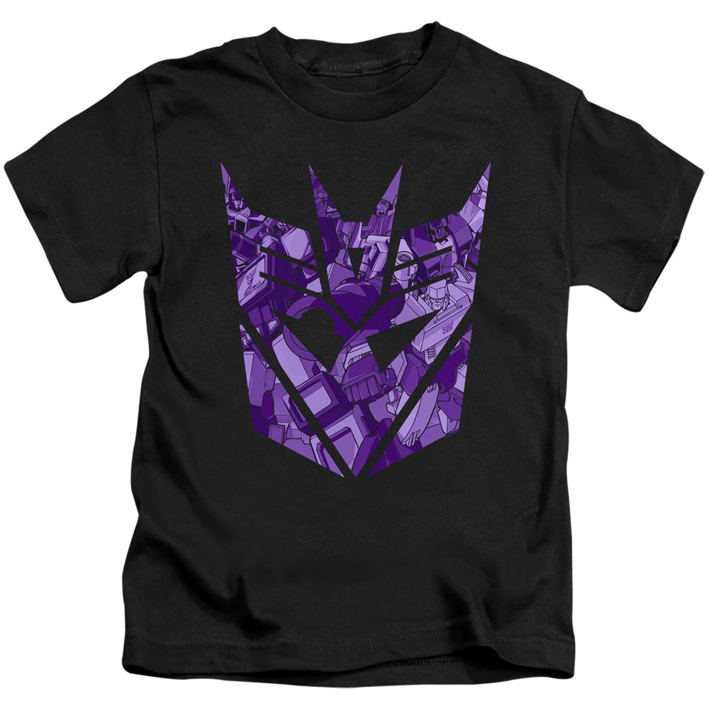 Transformers Tonal Decepticon Juvenile Kids Youth T Shirt Black