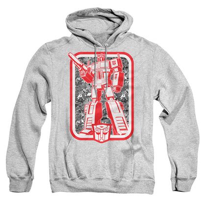 Transformers Autobot Mens Hoodie Athletic Heather